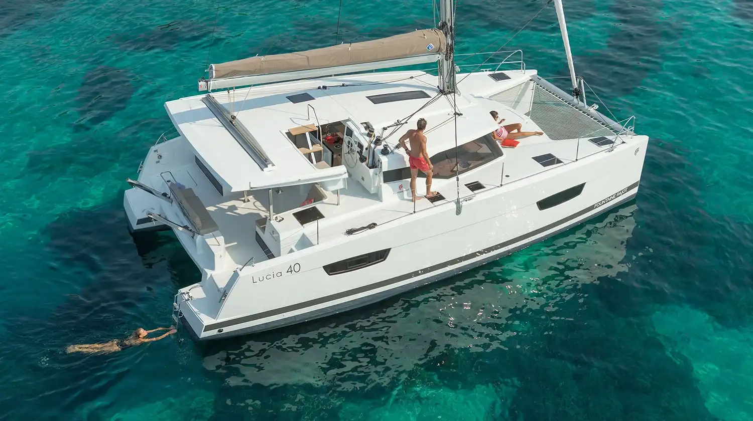 Fountaine Pajot Lucia 40 Yacht Charter Cannes | With Captain