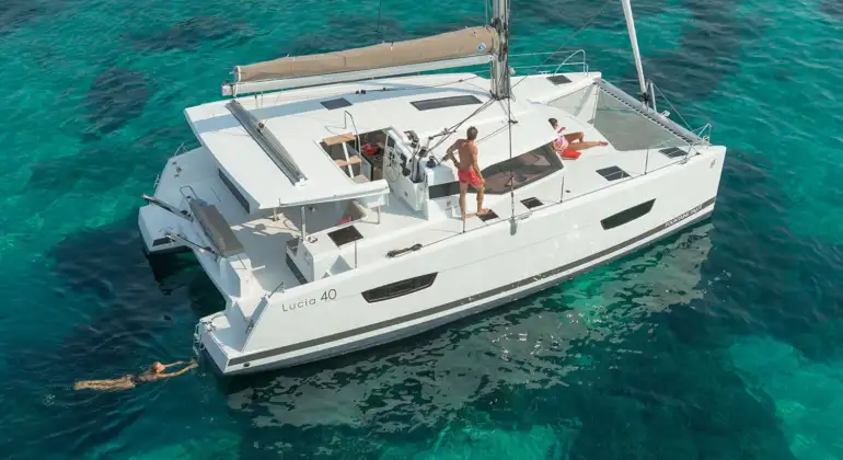 Fountaine Pajot Lucia 40 Yacht Charter Cannes | With Captain