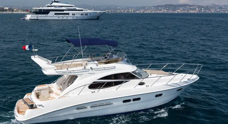 Sealine F42 Yacht Charter Cannes | With Captain